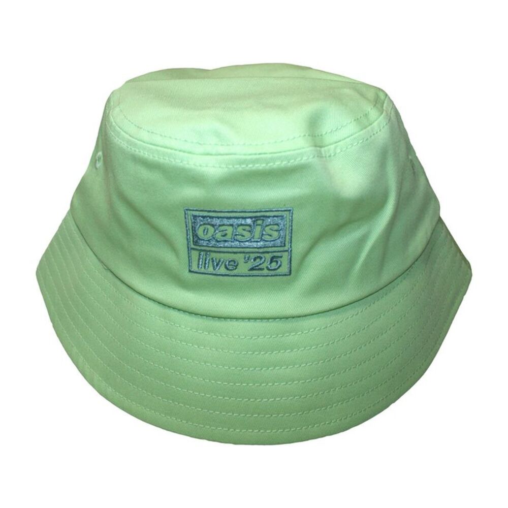 Oasis Live �'25 Logo Bucket Hat / Mint Green